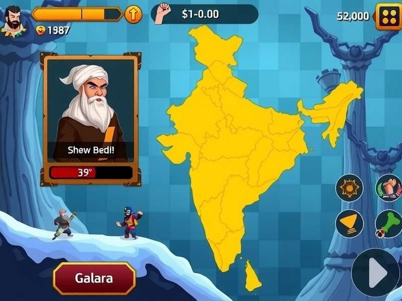 Bheem S Snowy Sprint regional popularity map in India